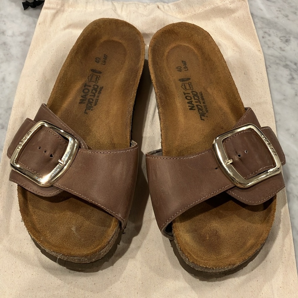NAOT, Maryland, Wide footed Sandal, Size 40 (81/2-9)